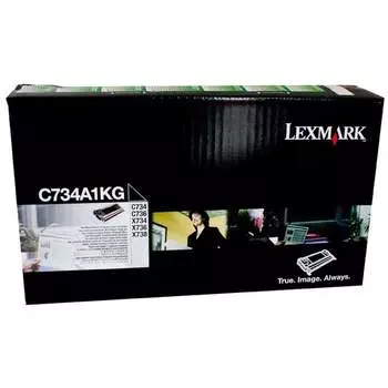Картридж лазерный Lexmark C734A1KG черный