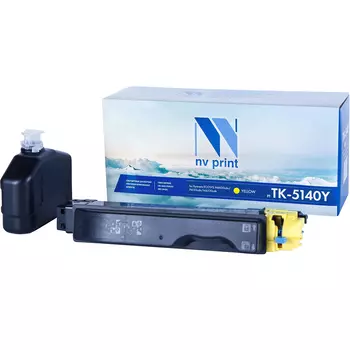 Картридж лазерный NV Print TK-5140 Yellow