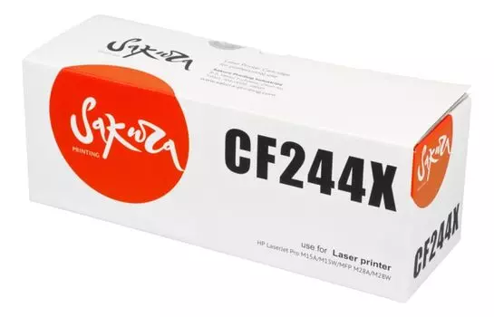Картридж лазерный Sakura CF244X Black