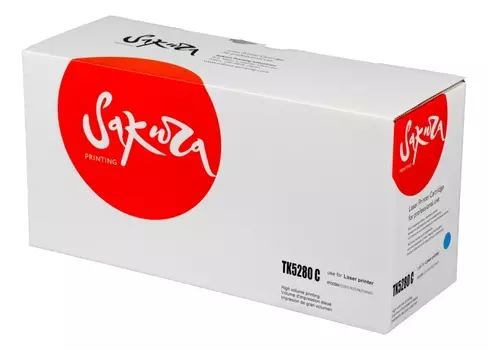 Картридж лазерный SAKURA TK5280C синий