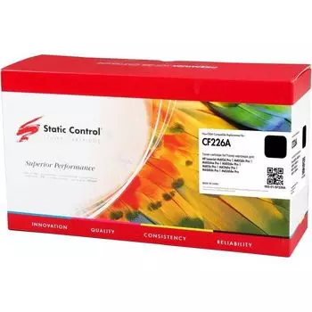 Картридж лазерный Static Control 002-01-SF226A CF226A черный (3100стр.) для HP LJ M402d/M402n/M426dw/M426fdn/M426fdw