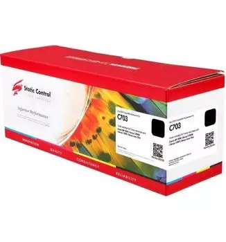 Картридж лазерный Static Control 002-04-LRG703 703 черный (2000стр.) для Canon LBP2900/3000Series