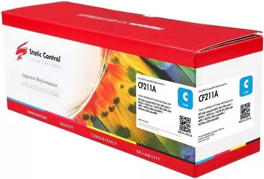 Картридж лазерный Static Control CF211A (002-01-LF211A) Cyan