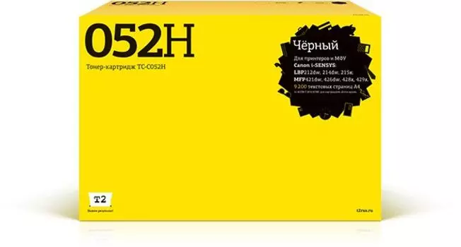 Картридж лазерный T2 TC-C052H Black