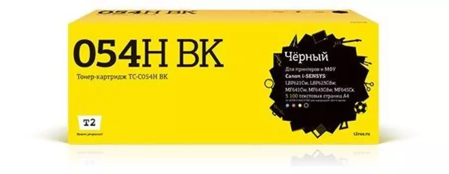 Картридж лазерный T2 TC-C054H Black