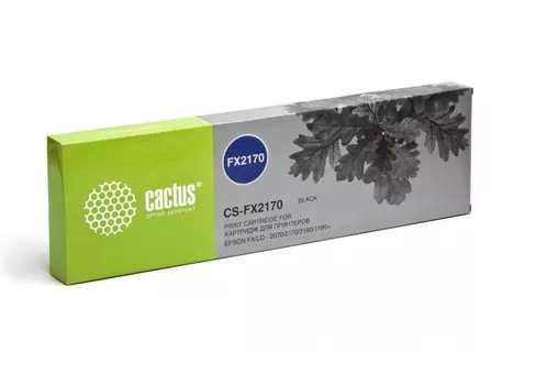 Картридж ленточный Cactus CS-FX2170 черный для Epson FX LQ-2070/2170/2180/1180