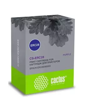 Картридж матричный Cactus CS-ERC28 фиолетовый для Epson ERC28/M2000