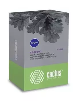 Картридж матричный Cactus CS-SP200 фиолетовый для Star SP200/212FC/212FD/242/298
