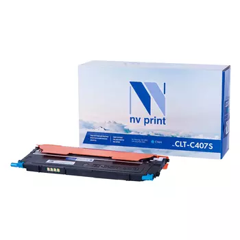 Картридж NV Print CLT-C407S Cyan для SamsungCLP-325/CLX-3185 (1000k)