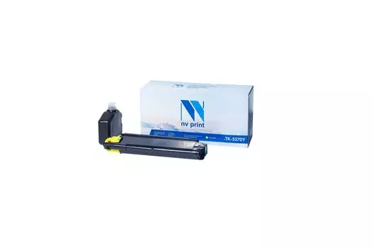 Картридж NV Print совместимый NV-TK-5270 Yellow для Kyocera EcoSys M6230cidn/P6230cdn/M6630cidn (6000k)