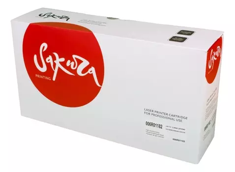 Картридж SAKURA 006R01182 для Xerox WorkCentre Pro 123/128/133 , черный, 30000 к.