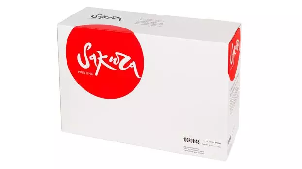 Картридж SAKURA 106R01148 для Xerox Phaser 3500 черный, 6000 к.