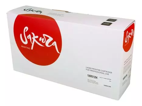 Картридж SAKURA 106R01294 для XEROX, черный, 35000 к. Phaser5550