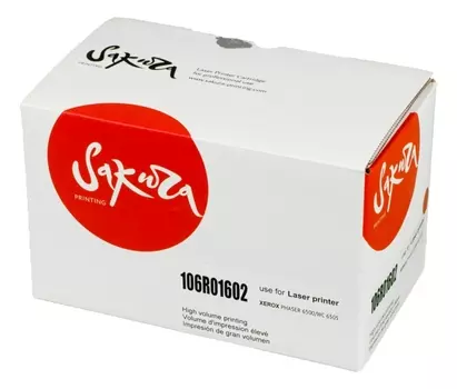 Картридж SAKURA 106R01602 для Xerox Phaser 6500/ Workcenter 6505, пурпурный, 2500 к.