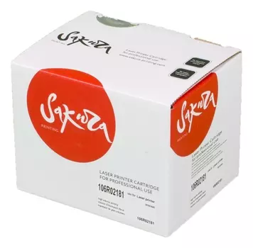 Картридж SAKURA 106R02181 для Xerox Phaser 3010, WorkCentre 3045, черный,1000 к.