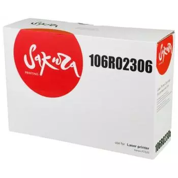 Картридж SAKURA 106R02306 для Xerox P3320, черный,11000 к.