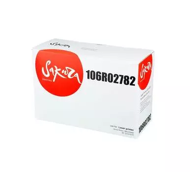 Картридж SAKURA 106R02782 для Xerox Phaser 3052/3260, WC 3215/3225, черный, 6 000к. (в комплекте 2 шт. SA106R02778, на 3 000 к. каждый)
