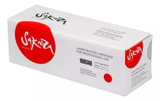 Картридж SAKURA 106R03486 для Xerox, пурпурный, 2400 к. Phaser6510N/6510DN/6510DNI/WC6515N/6515DN/6515DNI