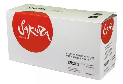 Картридж SAKURA 106R03621 для Xerox Phaser 3330, WorkCentre 3335/3345, черный, 8500 к.