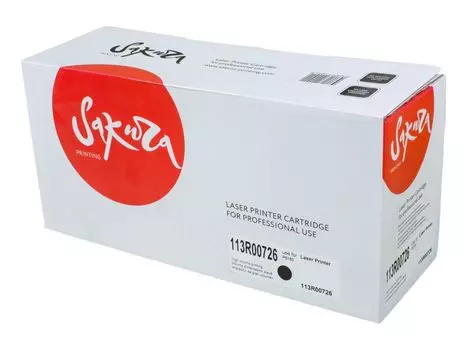 Картридж SAKURA 113R00726 для XEROX, черный, 8000 к. P618