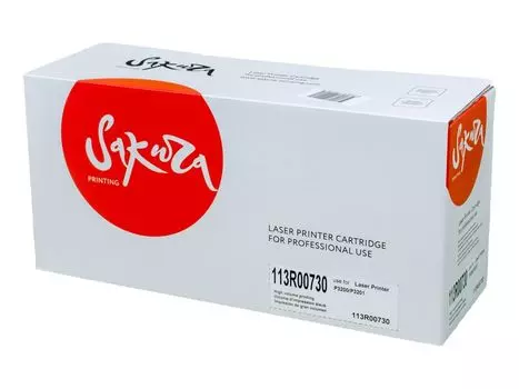 Картридж SAKURA 113R00730 для XEROX, черный, 3000 к. P3200/P3201