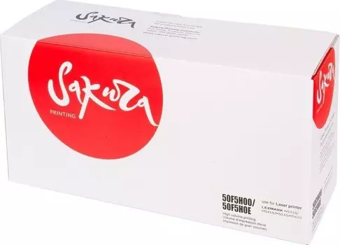 Картридж SAKURA 50F5H00/ 50F5H0Eдля Lexmark MS310, MS410, MS510, MS610 черный, 5 000 к