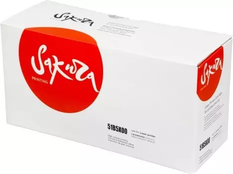 Картридж SAKURA 51B5X00 для Lexmark MS517dn/ MS617dn, MX517de/ MX617de, черный, 20 000 к.