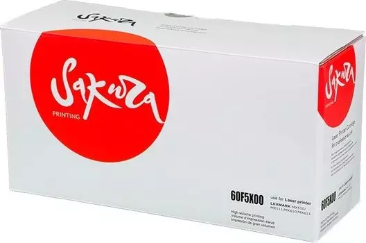 Картридж SAKURA 60F5X00/60F5XA0 для Lexmark MX510/511/611, черный, 20 000 к.