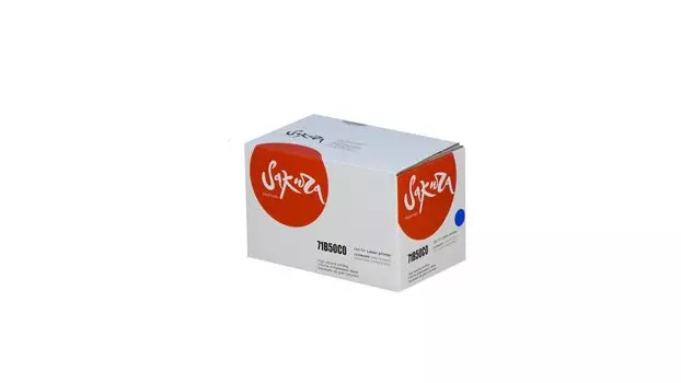 Картридж SAKURA 71B50C0 для Lexmark, синий, 2300 к. CS317dn/CS417dn/CS517de/CX317dn/CX417dn/CX417de/CX517de