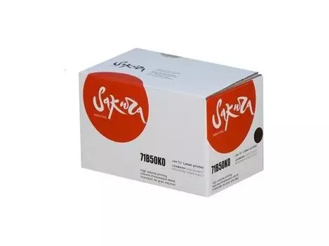 Картридж SAKURA 71B50K0 для Lexmark CS317dn/ CS417dn/ CS517de/ CX317dn/ CX417dn/ CX417de/ CX517de, черный, 3000 к.