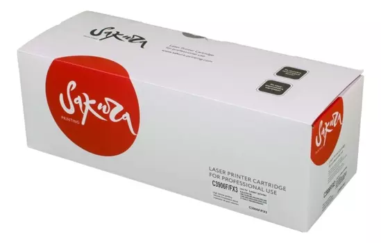 Картридж SAKURA C3906A/FX3 для HP LJ 5L/6L/3100/3150/1100, Canon L200/L250/L300/MP-L90, черный 2500 к.