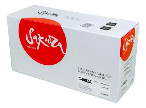 Картридж SAKURA C4092A для HP, черный, 2500 к. 1100axi/3200/3200se/3200ase/1100/1100a/1100se/1100xi