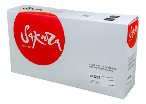 Картридж SAKURA C4129X для HP5000/5100, черный, 10000 к.