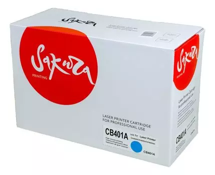 Картридж SAKURA CB401A для HP, синий, 7500 к. LJ CP4005/LJ CP4005n/LJ CP4005dn