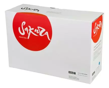 Картридж SAKURA CE251A для HP, синий, 7000 к. LJ CM3530MFP/LJ CM3530fsMFP/LJ CP3525/LJ CP3525n/LJ CP3525dn/LJ CP3525x