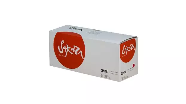 Картридж SAKURA CE263A для HP, пурпурный, 11000 к. LJ CP4520/LJ CP3525n/LJ CP4020/LJ CP4025