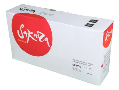 Картридж SAKURA CE273A для HP LaserJet Enterprise M750xh, M750n, M750dn, CP5525xh, CP5525n, CP5525dn, пурпурный, 15 000 к.