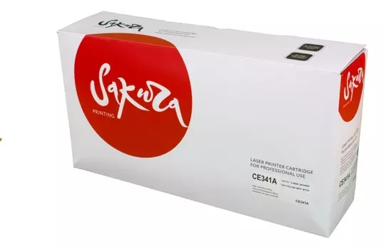 Картридж SAKURA CE341A для HP LJ 700/775, синий, 16 000 к.