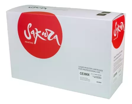 Картридж SAKURA CE390X для HP LaserJet M4555MFP/M601/M601n/M602n/M602dn/M602x/M603/M603n/M603dn/M603xh, черный, 24000 к.