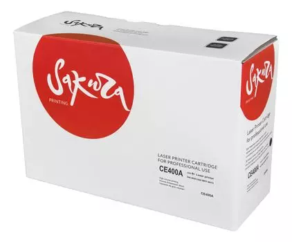 Картридж SAKURA CE400A для HP, черный, 5500 к. Ent500M551/Ent500M570/Ent500M575