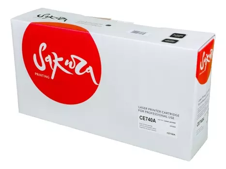 Картридж SAKURA CE740A для HP CP5225, черный, 7000 к.