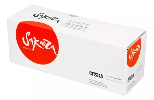 Картридж SAKURA CF231A для HP, черный, 5000 к. LJ UltraM230sdn