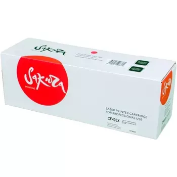 Картридж SAKURA CF403X для HP Color LaserJet Pro M252n/M252dn/MFP277dw/277n, пурпурный, 2300 к.