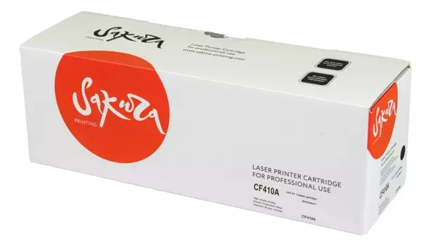 Картридж SAKURA CF410A для HP LaserJet Pro M452nw, M452dn, M477fnw, M477fdw, M477fdn, M377dw, черный, 2300 к.