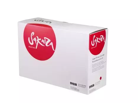 Картридж SAKURA CF453A для HP, пурпурный, 10500 к. LJ M652/LJ M653/LJ MFPM681/LJ MFPM682