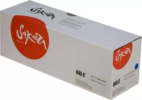 Картридж SAKURA CRG045C для Canon i-SENSYS LBP-610C, MF-630C, синий, 1 300к.