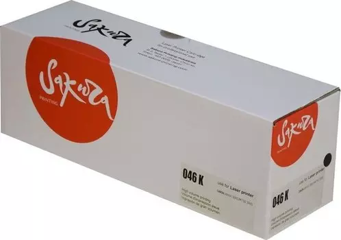 Картридж SAKURA CRG046BK для Canon LBP-650C, i-SENSYS MF-730C, черный, 2 200к.