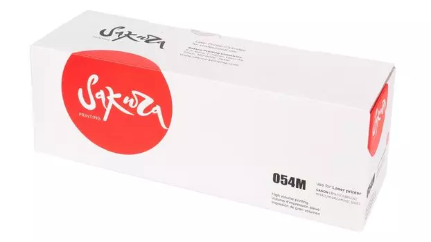 Картридж SAKURA CRG054M для Canon i-SENSYS LBP 621Cw/ 623Cdw, MF 641Cw/ 643Cdw/ 645Cx, пурпурный, 1200 к.