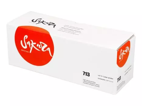 Картридж SAKURA CRG713 для Canon, черный, 2000 к. LBP3250