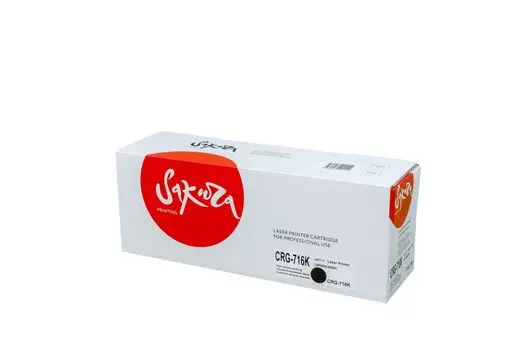Картридж SAKURA CRG716K/CB540A для HP, Canon, черный, 2300 к. LJ CM1312MFP/CP1215/CP1515/CP1518/ LBP5050/MF8030CN/8050CN/LJ CM1312MFP/CP1215/CP1515/CP1518б